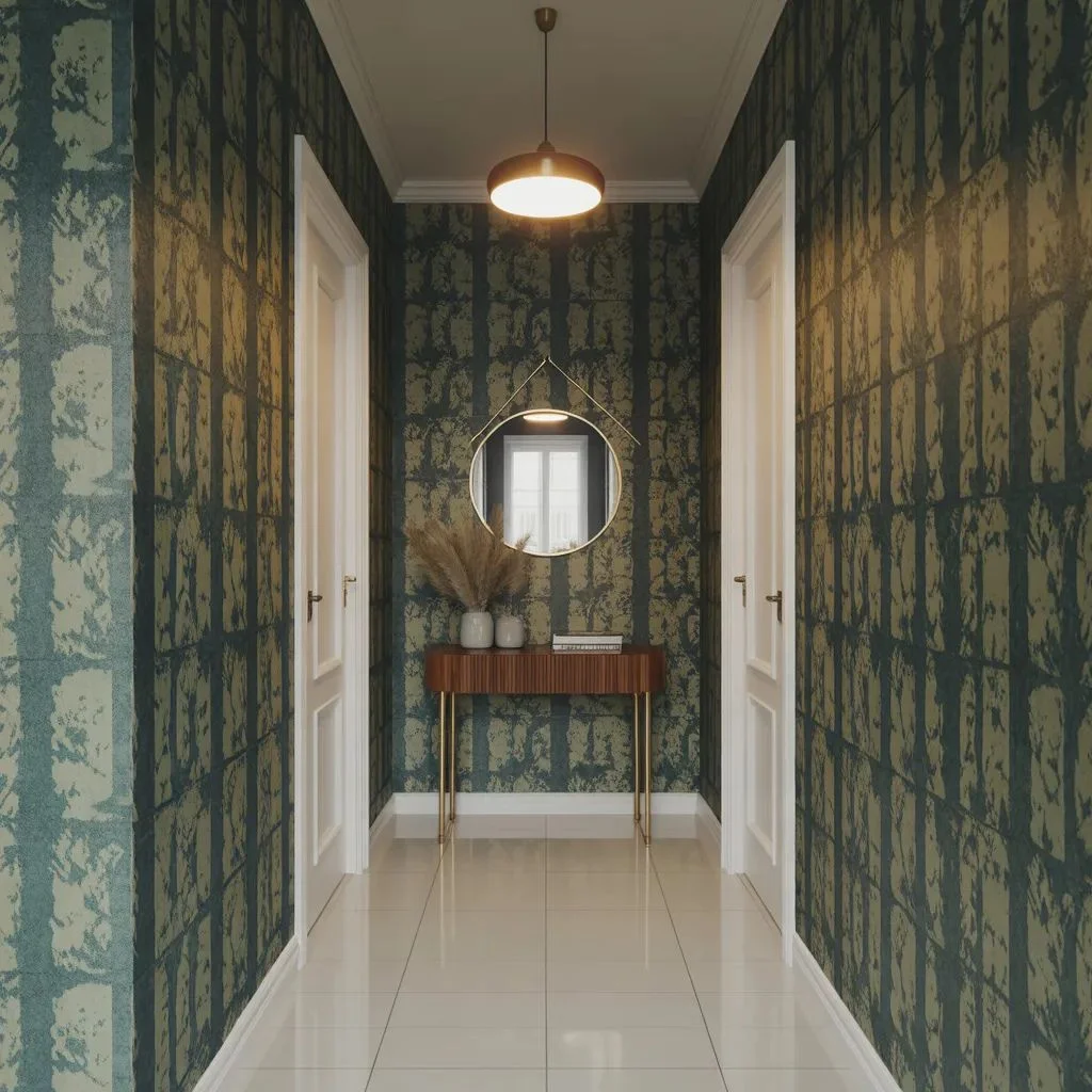 Play with Paint Colors and Wallpaper