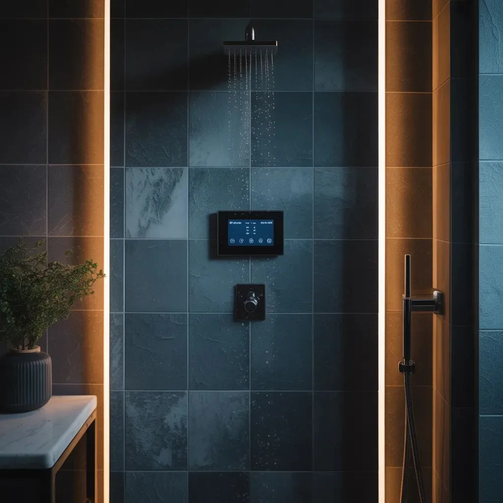 Recessed Digital Shower System