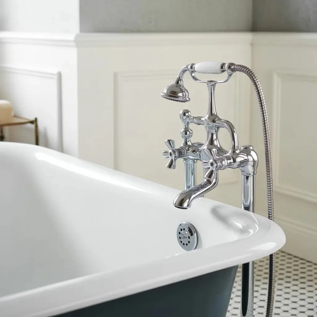 Roman-Style Tub and Shower Faucet