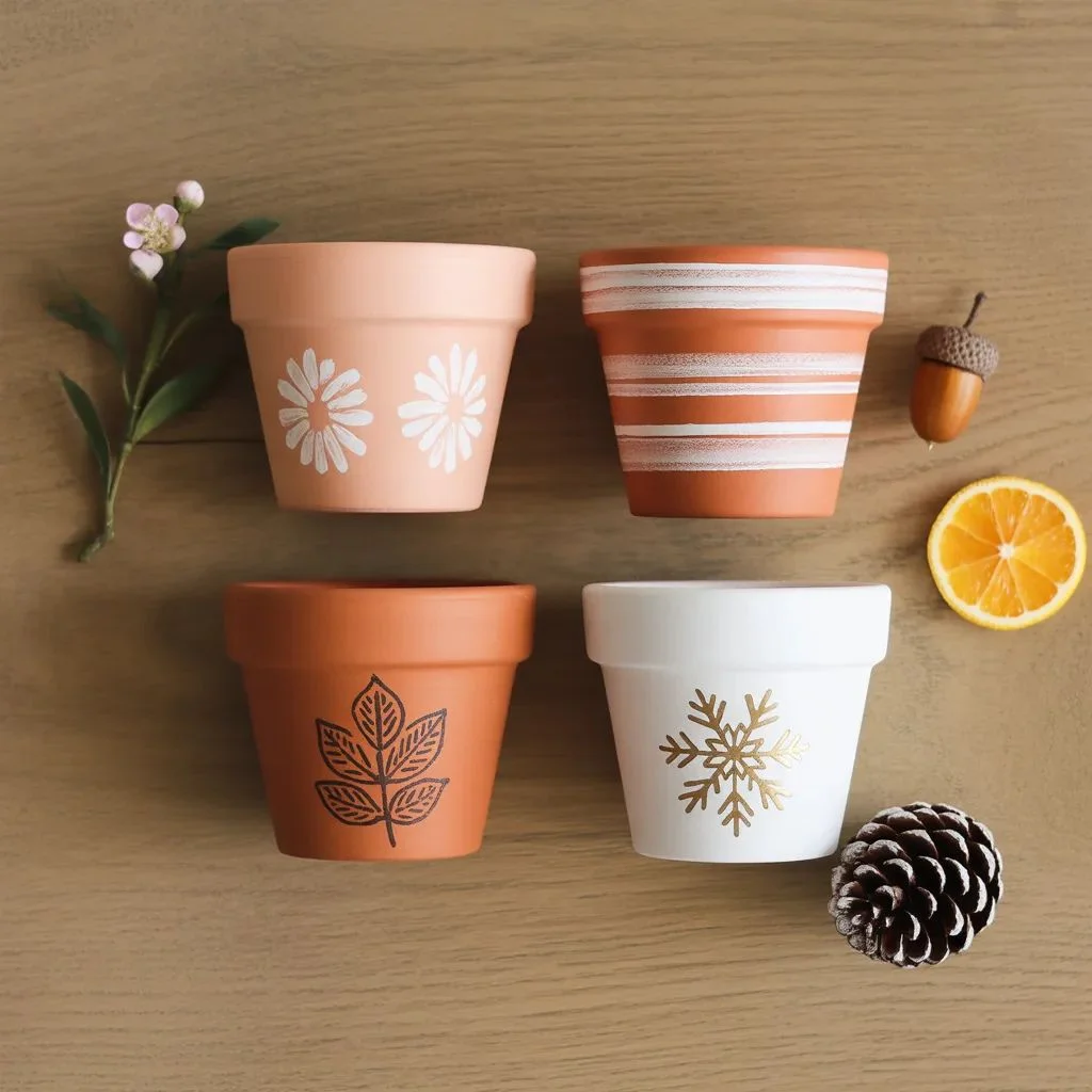 Seasonal and Holiday Pot Painting Ideas
