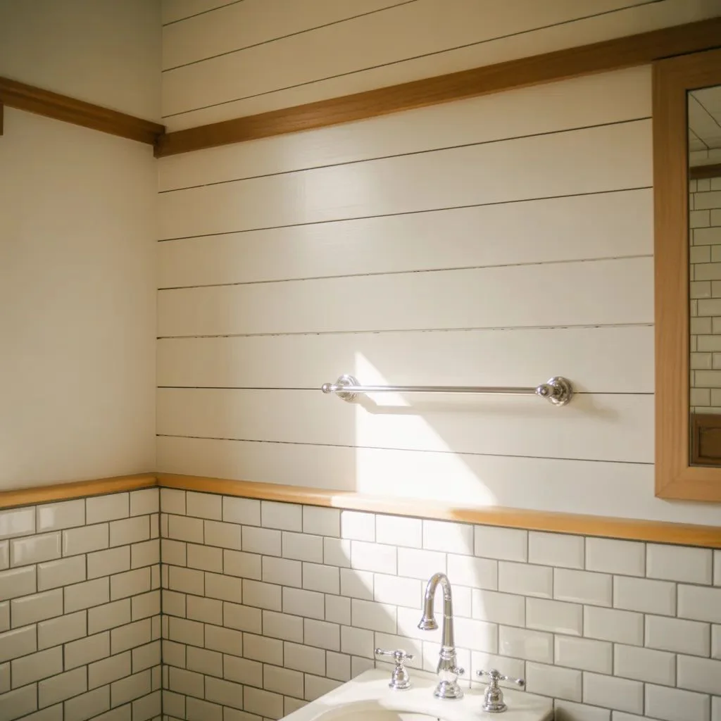 Shiplap Above Tile — A Designer Favorite