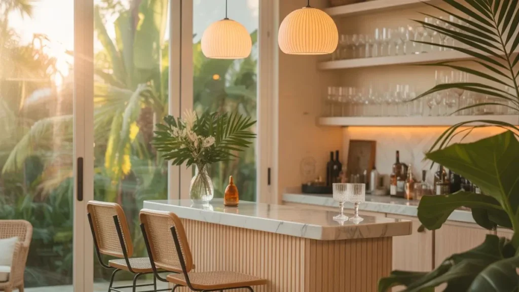 Sip in the Sun 10 Compact Sunroom Bar Ideas for Cozy Outdoor Living