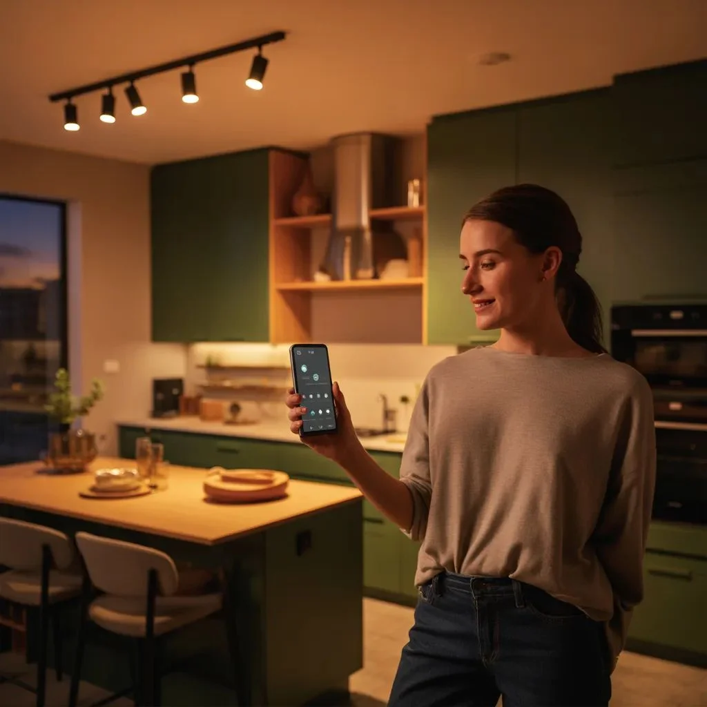 Smart Track Lighting Putting Your Kitchen on Autopilot