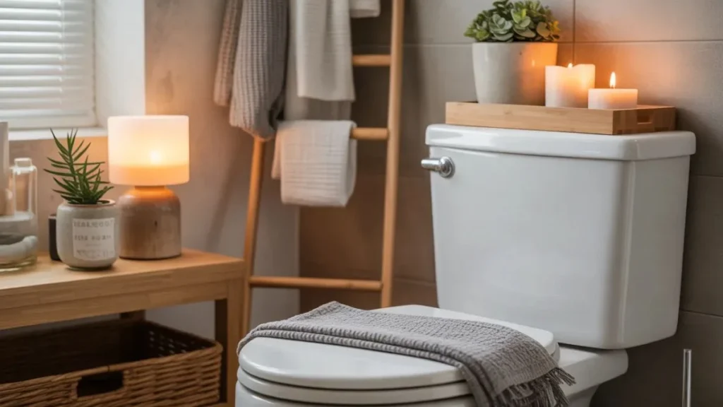 Space-Aware Toilet Tank Decor Ideas That Make Every Inch Count