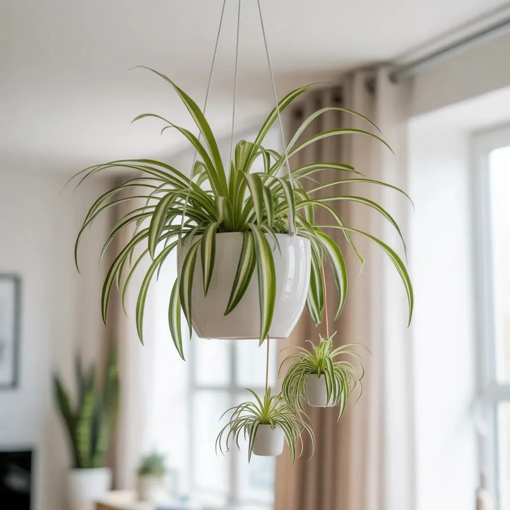 Spider Plant (Chlorophytum comosum) — Easy and Fast-Growing