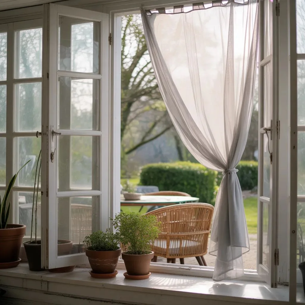 Spring Sunroom Curtain Ideas