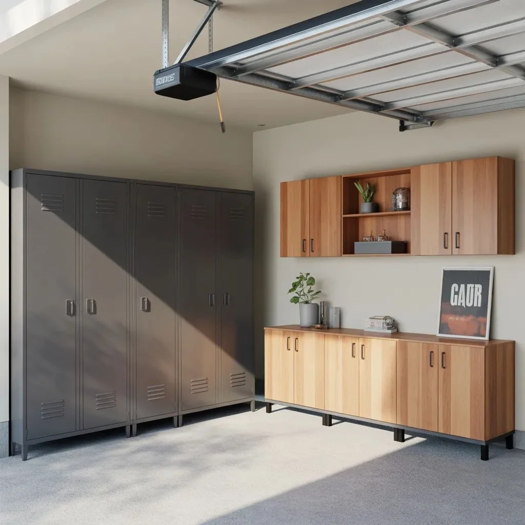 Steel vs. Wood Garage Cabinets Which One Should You Choose