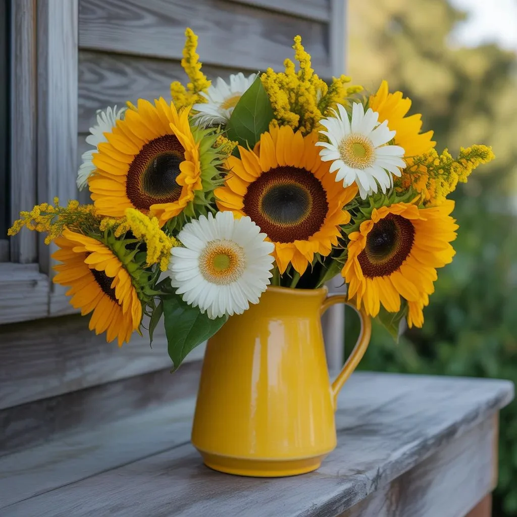 Sunflower & Daisy Cheer