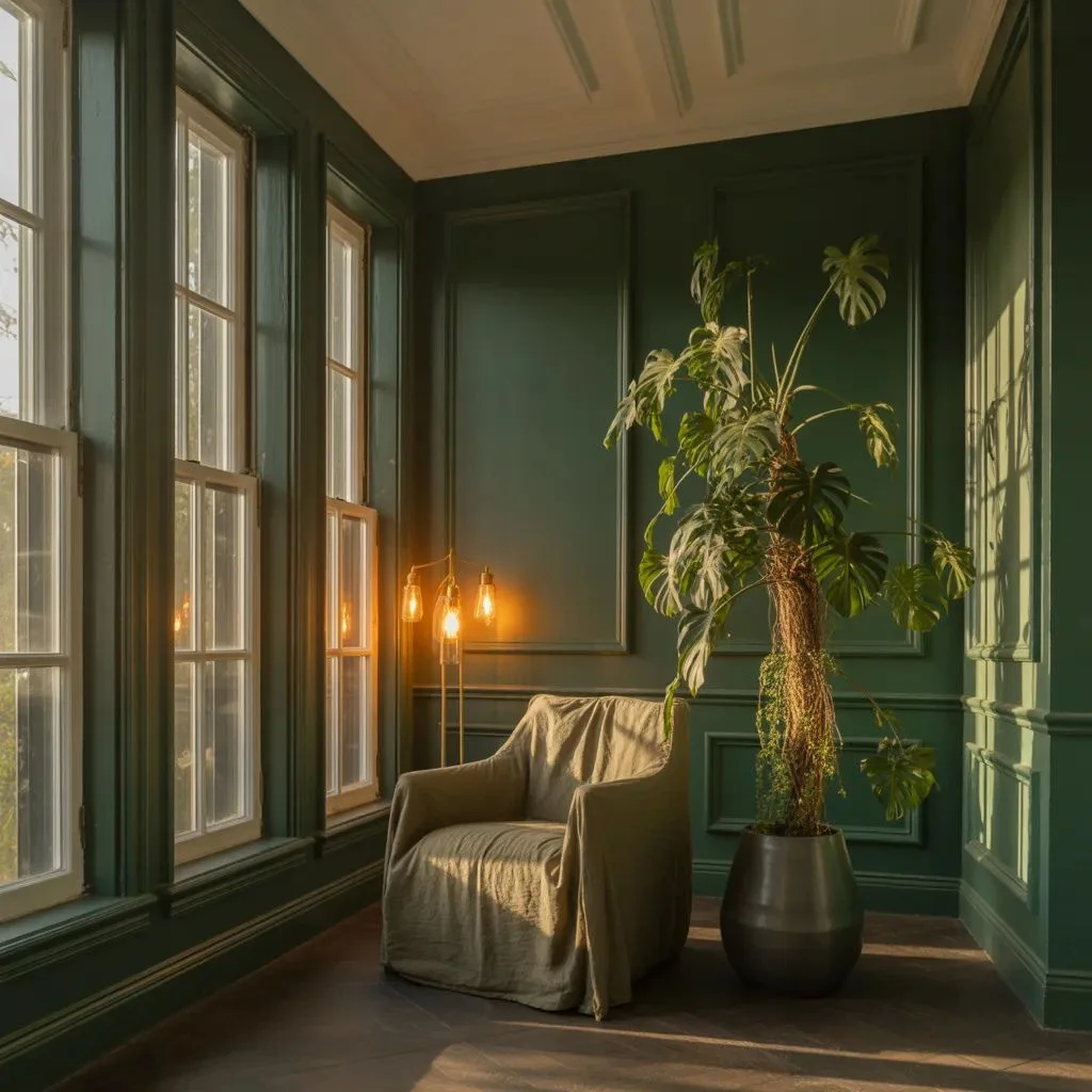 The Dark Side Moody Greens, Deep Blues, and Dramatic Neutrals