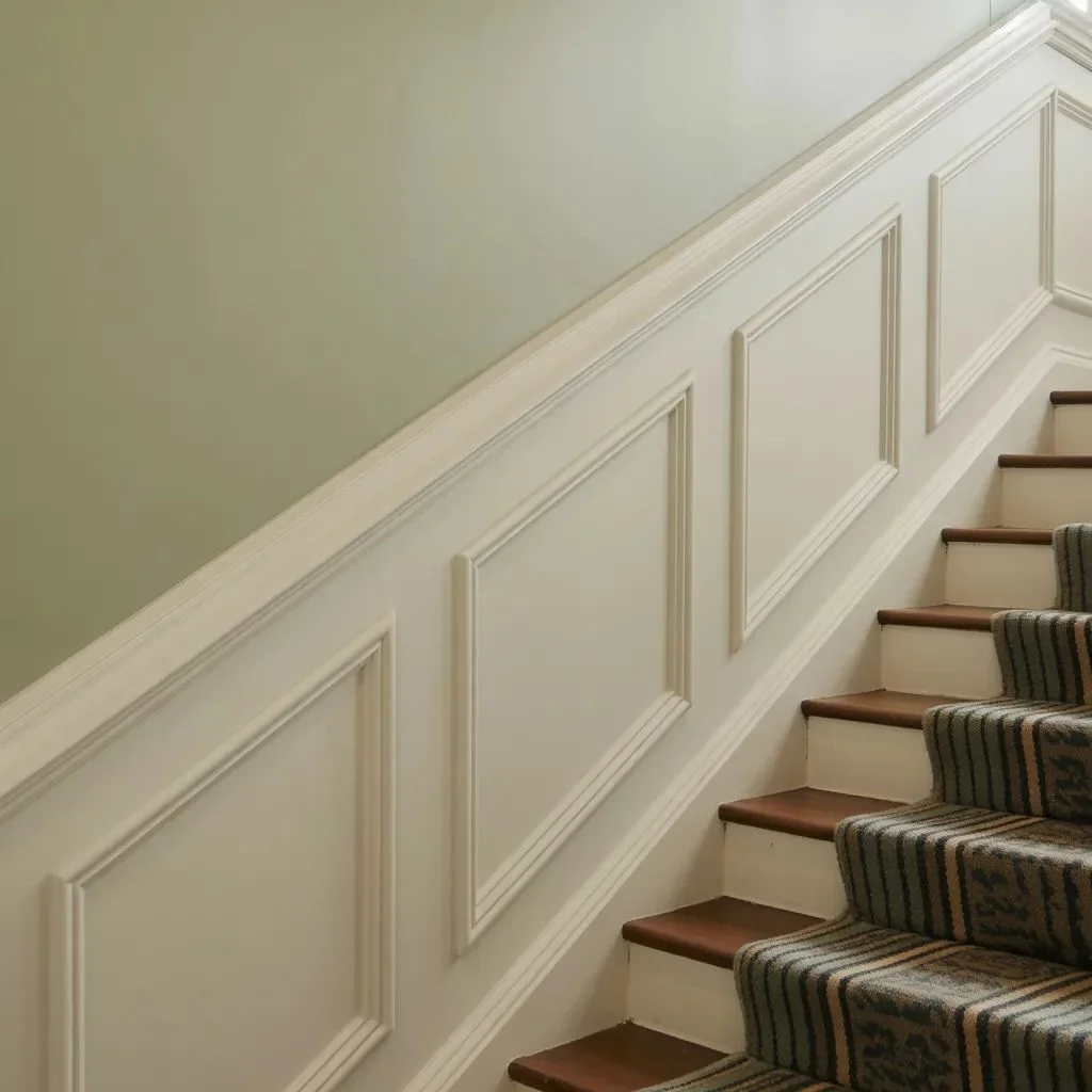 Try Wainscoting or Board-and-Batten Paneling