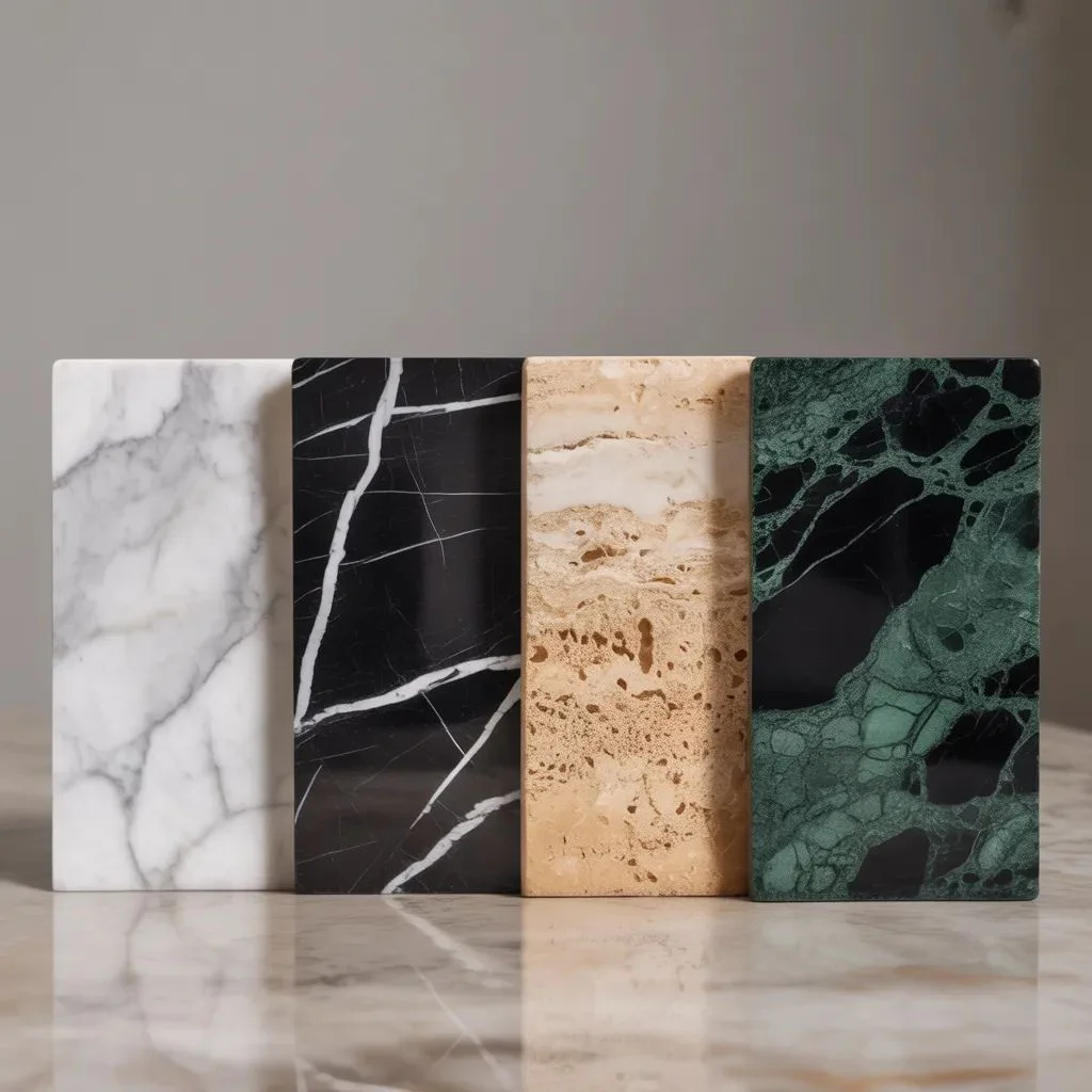 Types of Marble Used in Plinth Coffee Tables