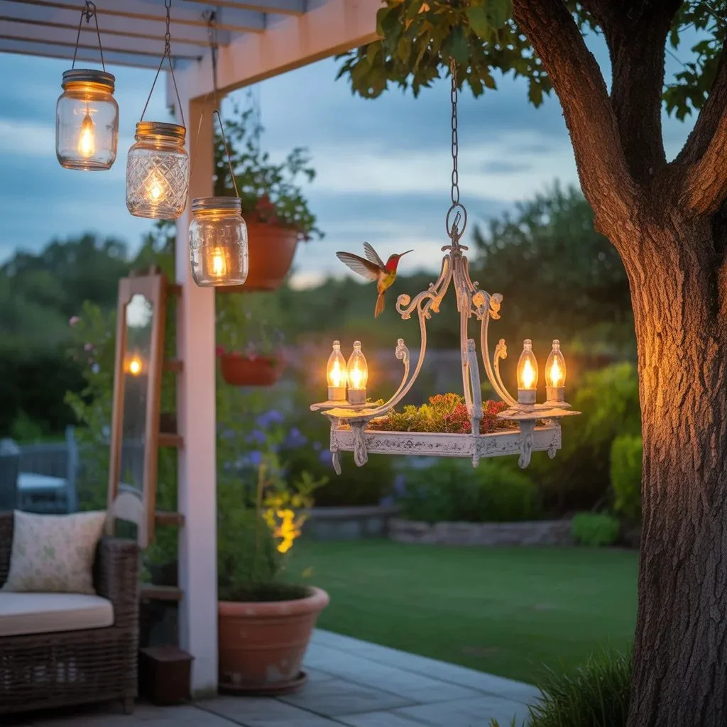 Upcycled Lighting and Ambiance Ideas