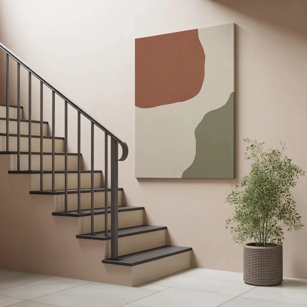 Use a Single Oversized Art Piece