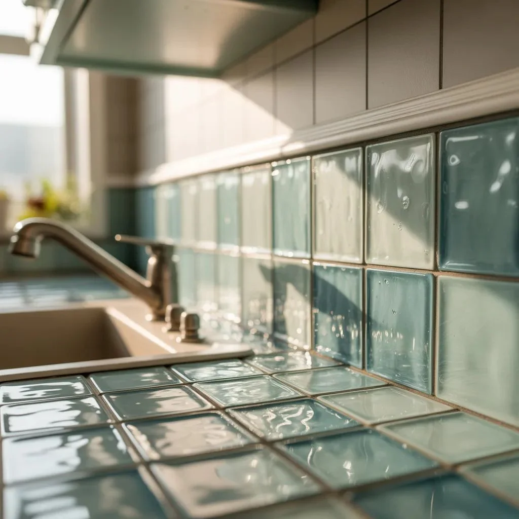 What Is a Sea Glass Backsplash
