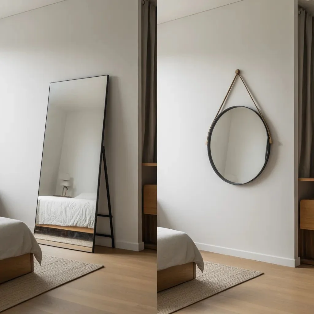 What Makes a Standing Mirror Different From Wall-Mounted