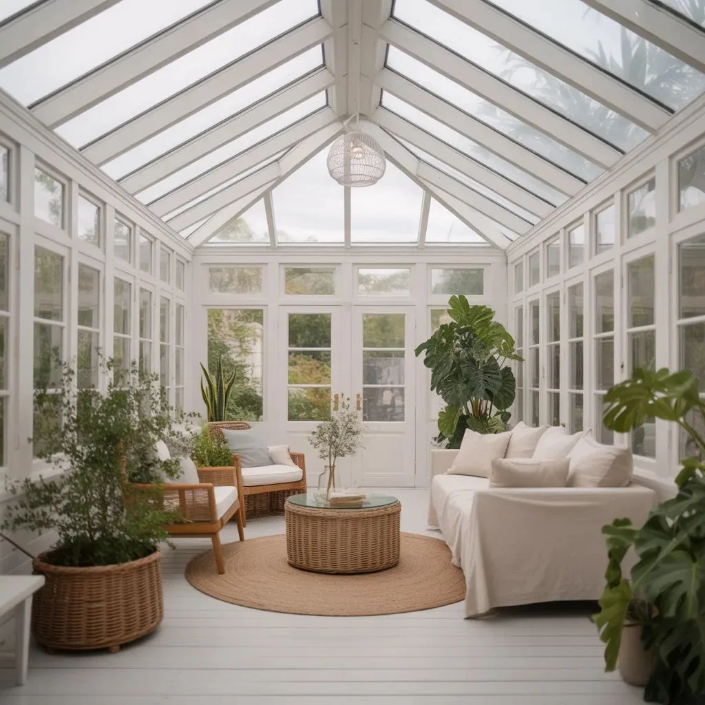 White Painted Ceiling — The Clean Classic