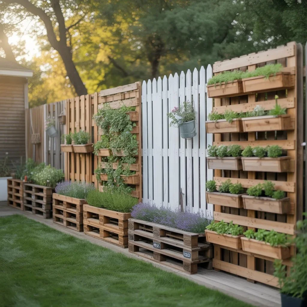 8 DIY Pallet Fence Plans Worth Stealing