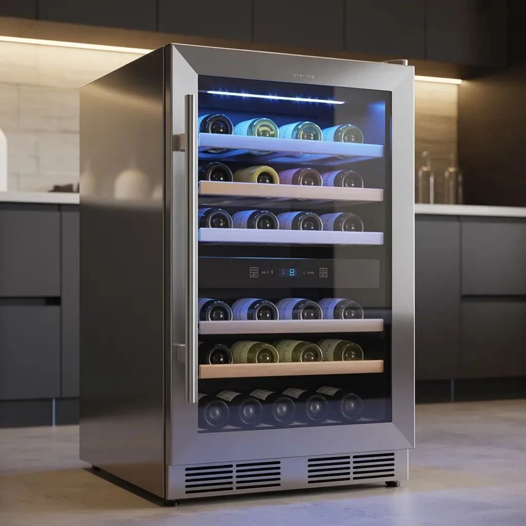 Add a Wine Cooler or Beverage Fridge