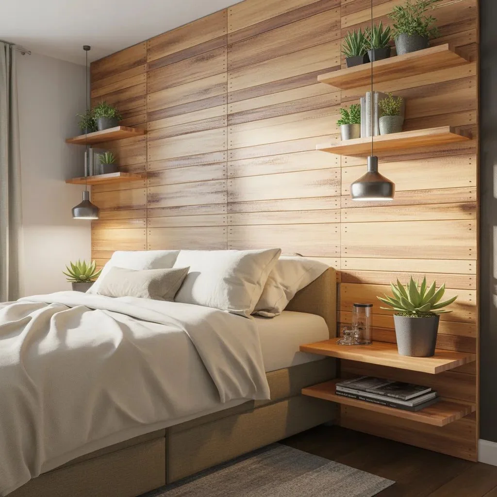 Bedroom Pallet Wall Projects