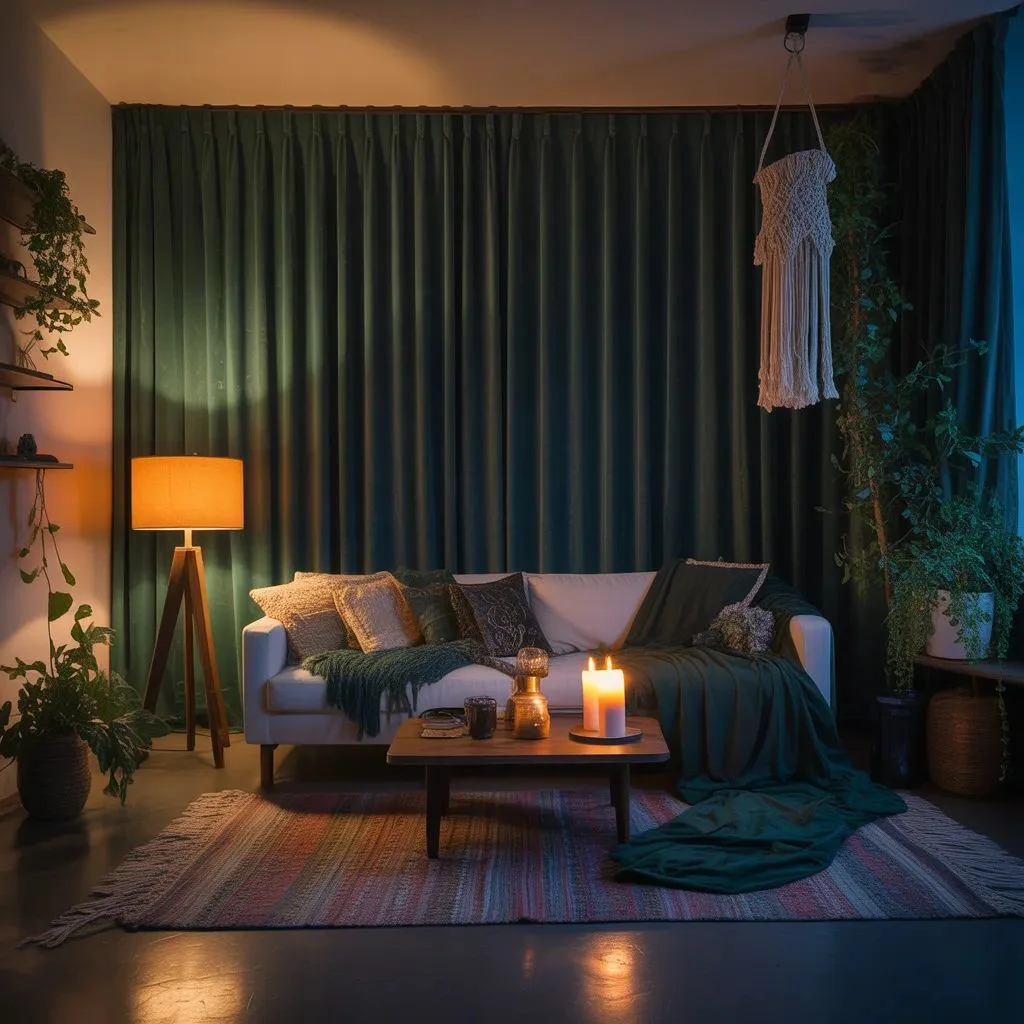 Bohemian Curtains by Room Vibe