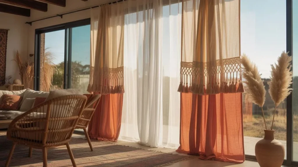Bohemian Living Room Curtains That Make Every Window Feel Like a Work of Art