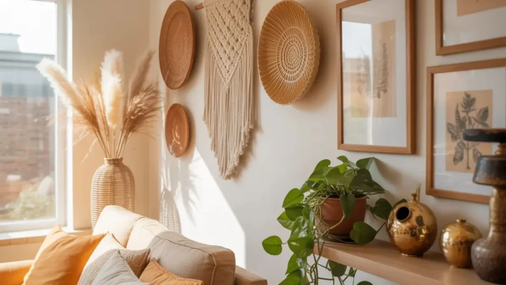 Bohemian Wall Decor Ideas for Every Room — From Minimal Boho to Full Maximalist