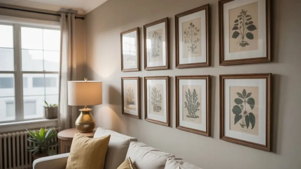 Botanical Gallery Wall Styling Tips That Make Your Walls Look Like Art