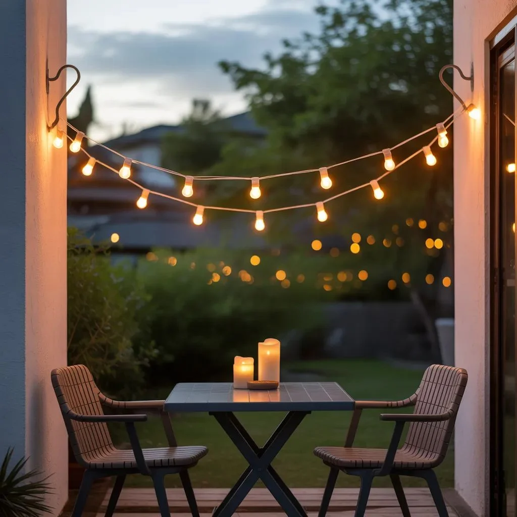 Bring in Ambient Lighting for Evening Dining