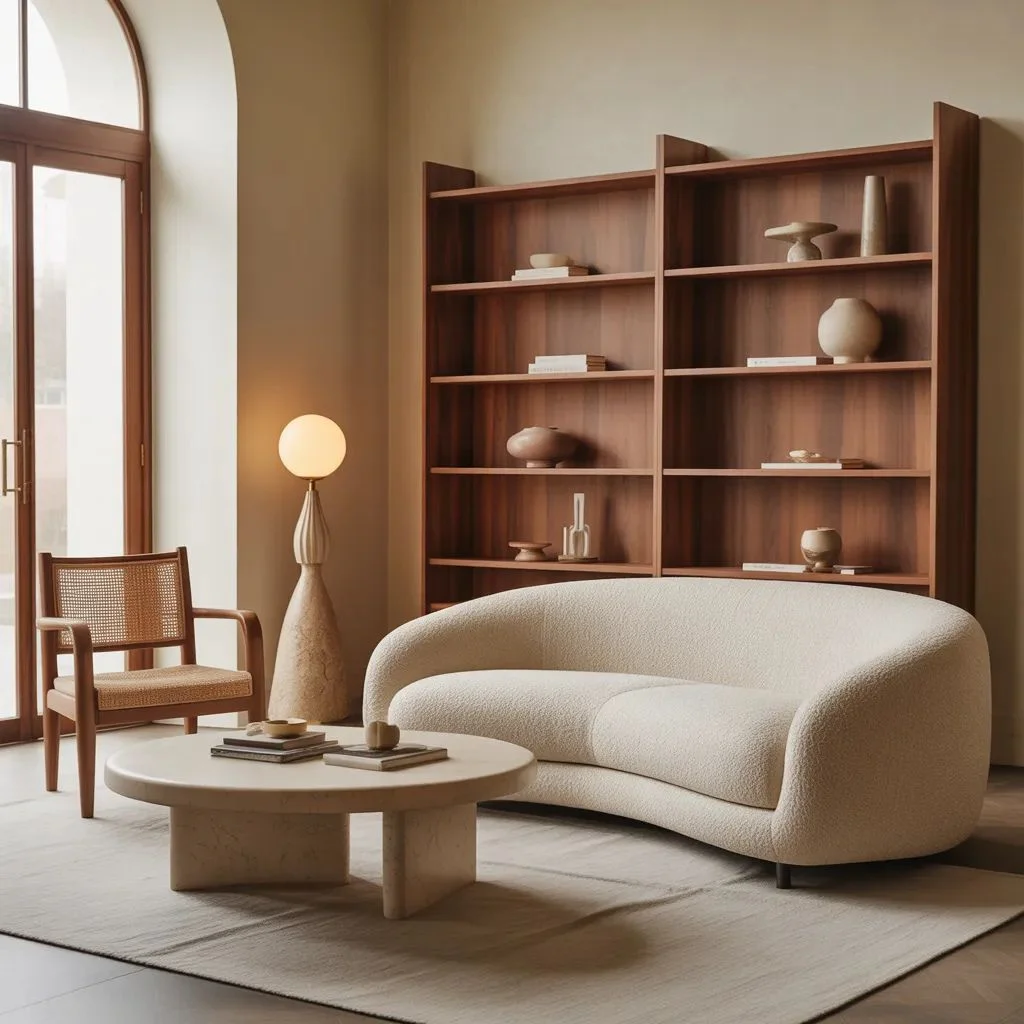 Choose Furniture With Organic Shapes
