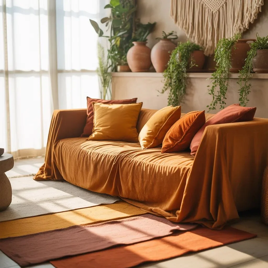 Color Palettes That Work for a Bohemian Couch