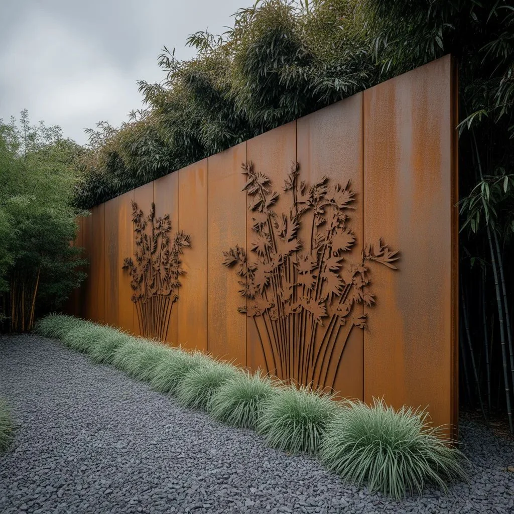 Corten Steel Garden Art Rusted Beauty That Lasts