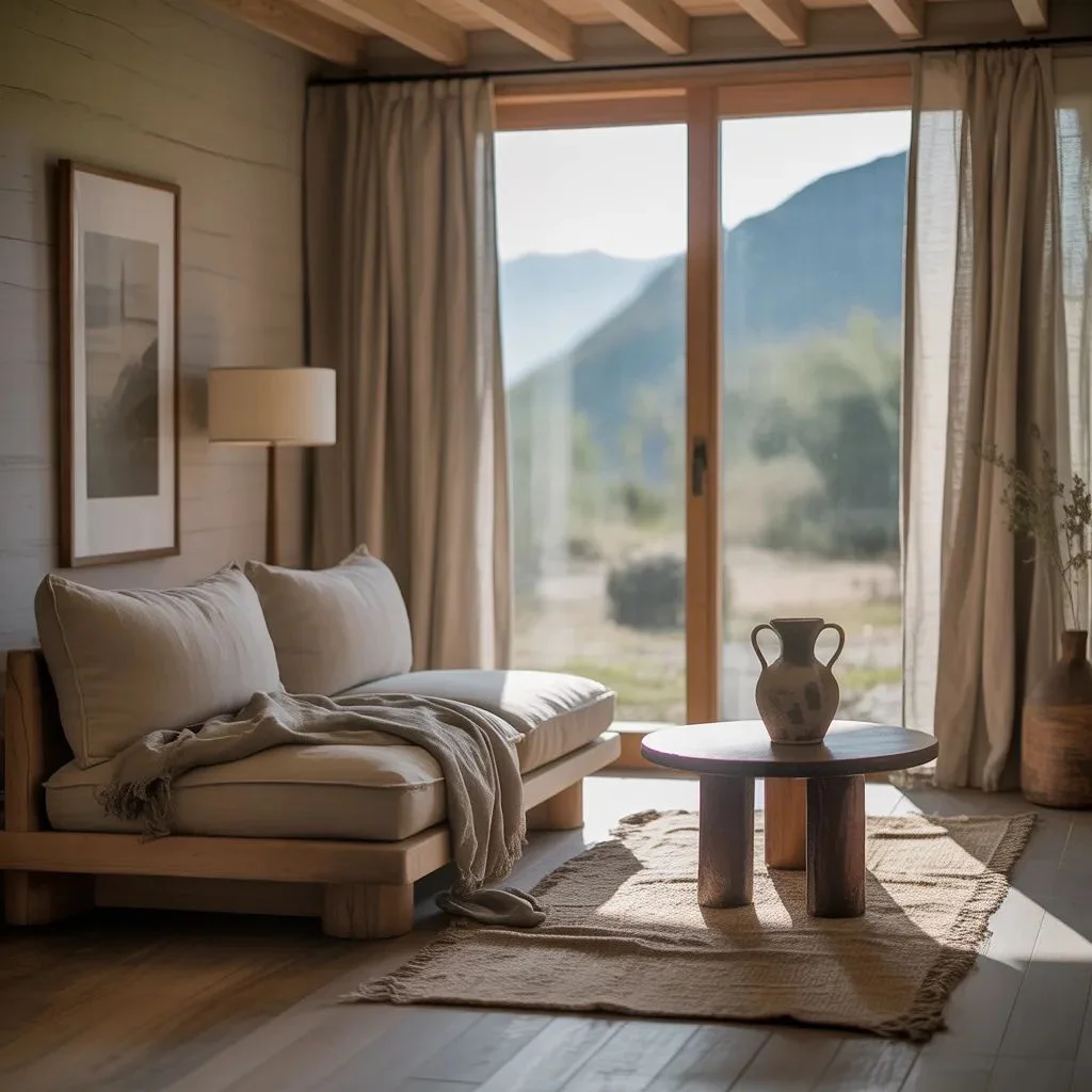 Cosy Minimalist Cabin Style