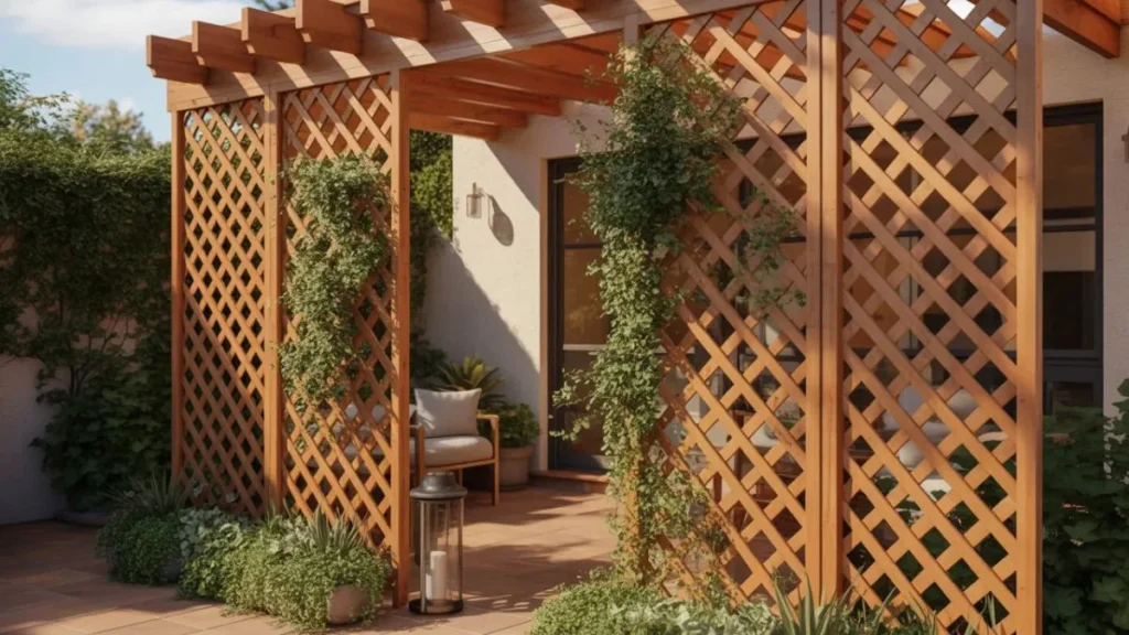 DIY Lattice Screen Ideas That Add Privacy Without Losing Style