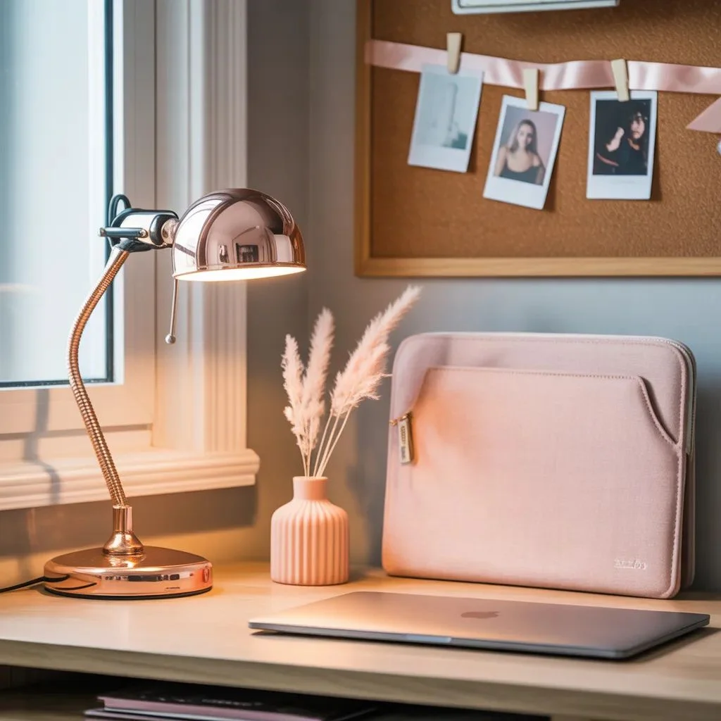 Desk Setup Ideas for a Pink Aesthetic Workspace