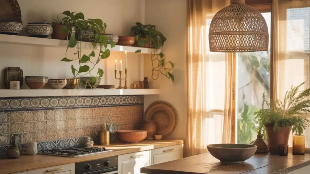 Everything You Need to Build a Bohemian Kitchen Full of Personality and Purpose