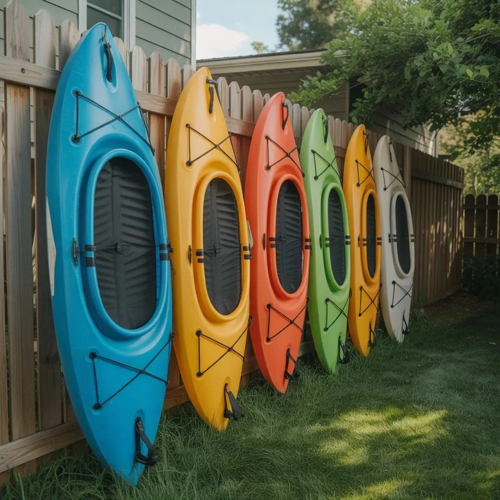 Fence Hooks and Kayak Hangers