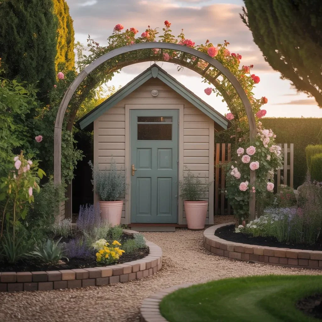 Frame It with Landscaping to Make It a Backyard Feature