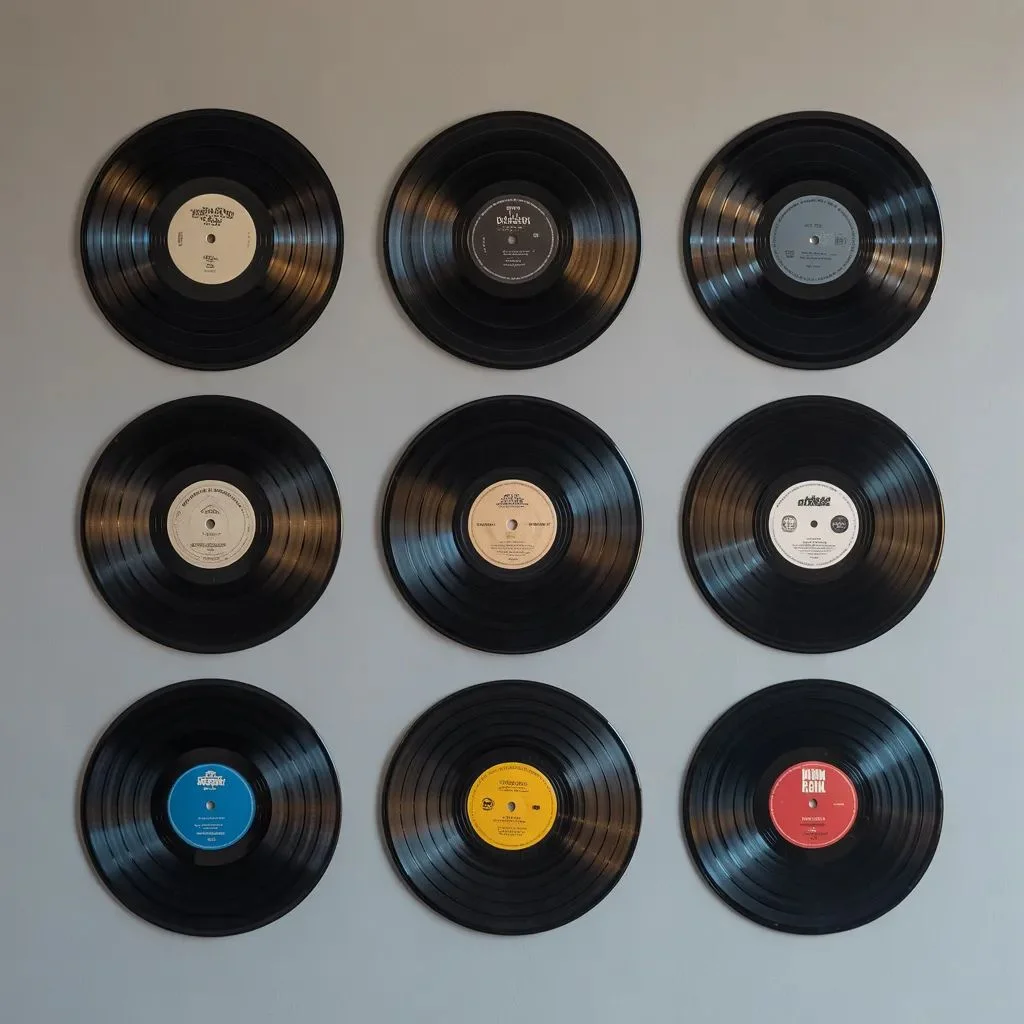 Geometric Record Grid