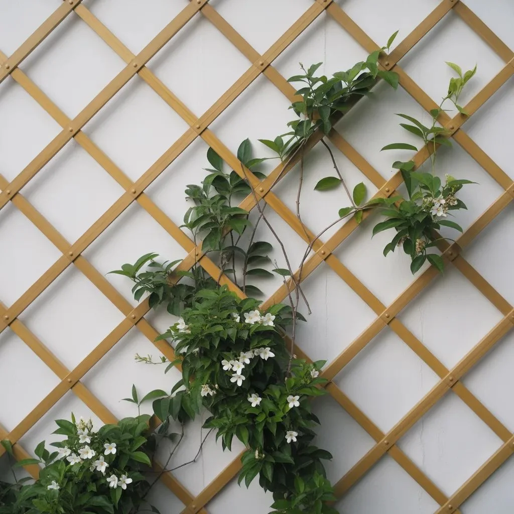 Geometric and Diamond Pattern Trellises