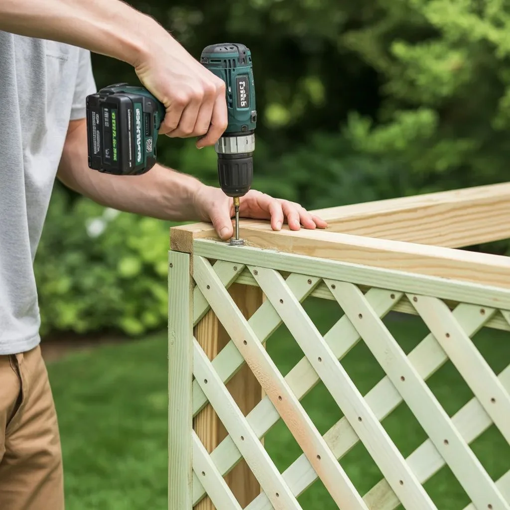 How to Install Vinyl Lattice Panels Correctly