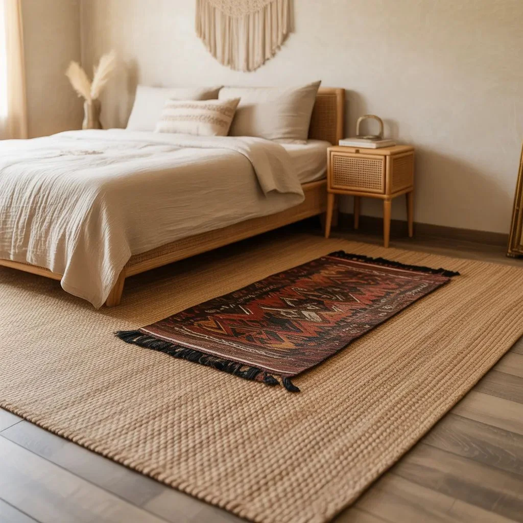How to Layer Bohemian Rugs Like a Designer