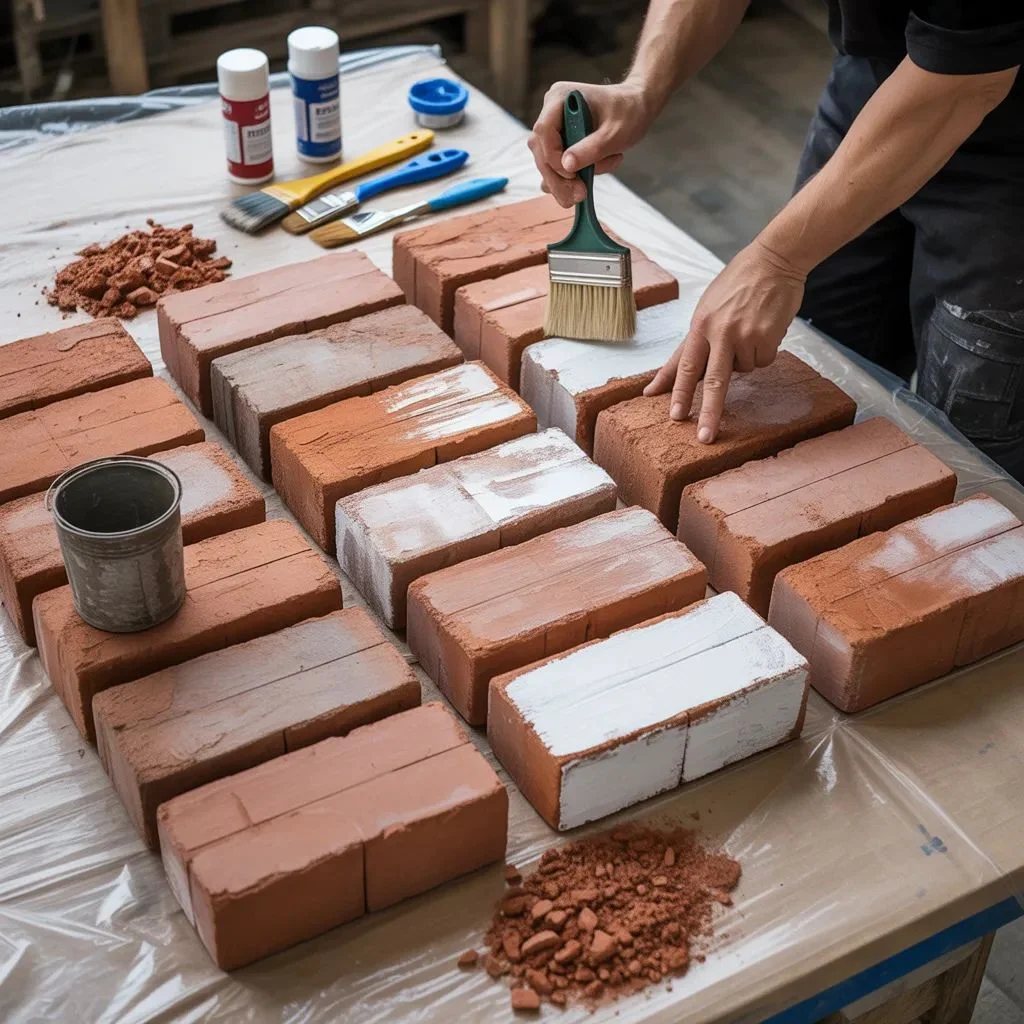 How to Prep Bricks for Painting