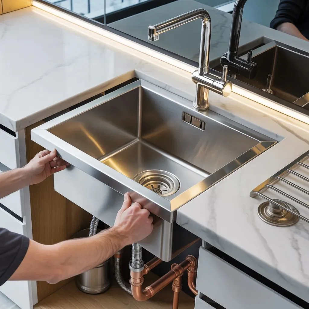 Install a Prep Sink for True Kitchen Extension