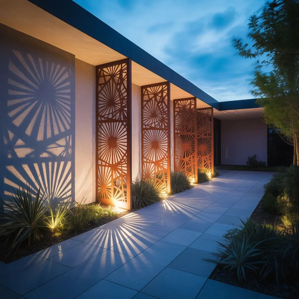 Laser-Cut Metal Panels for a Contemporary Edge