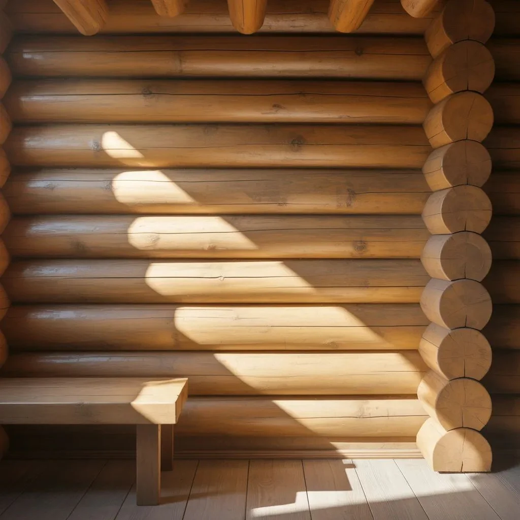 Let the Logs Do the Talking Keeping Walls Bare and Beautiful