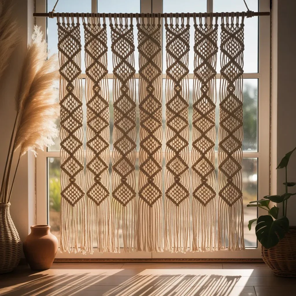 Macrame and Fringe Curtains — The Ultimate Boho Statement