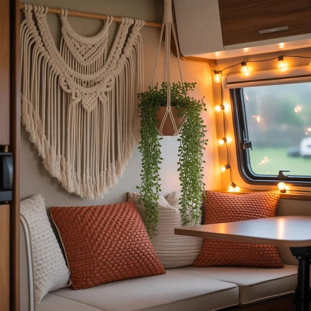 Macramé and Woven Textiles for Boho Warmth