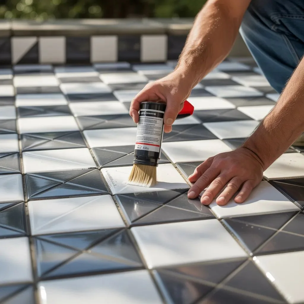 Maintenance Tips That Keep a Checkered Tile Patio Looking Sharp