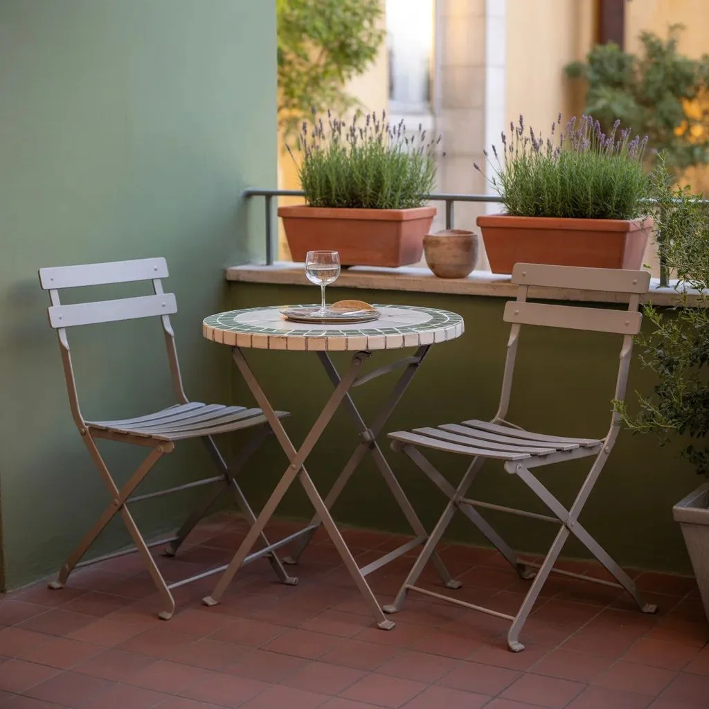 Make a Bistro Set Work Hard