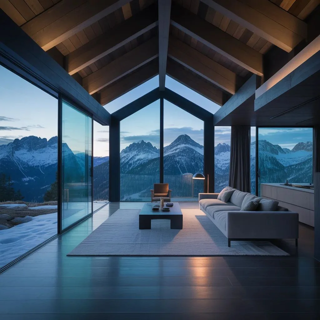 Modern Mountain Cabin Style